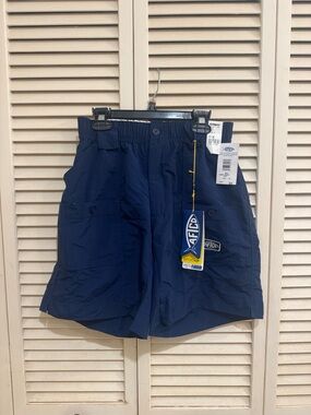 Brand new with tags AFTCO Navy Blue Men's Fishing Shorts